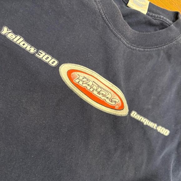 '06 Kansas Speedway Tee (Yellow 300 - Banquet 400 ) - Picture 2 of 5